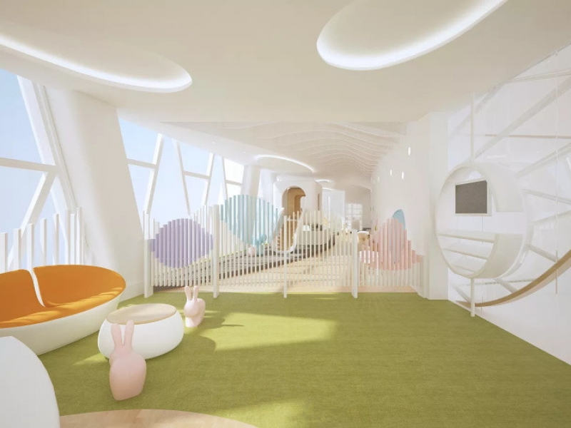 徐匯700平方米教育機(jī)構(gòu)設(shè)計實景